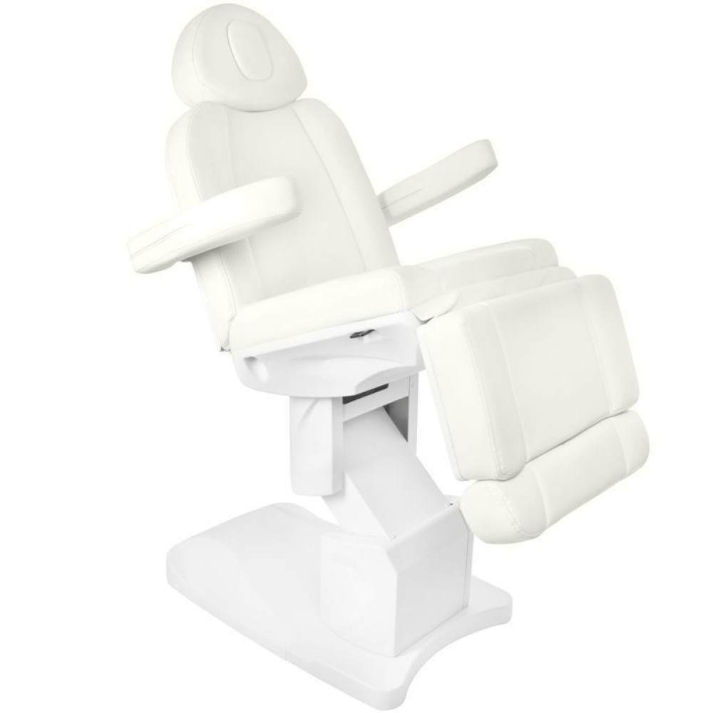 Electric beauty chair Azzurro 708A 4 motors, white (109094)