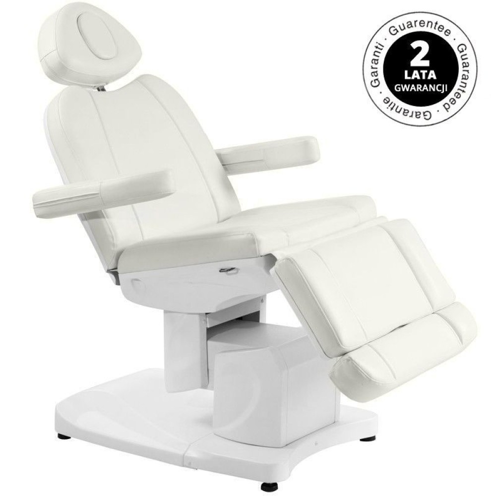 Electric beauty chair Azzurro 708A 4 motors, white (109094)