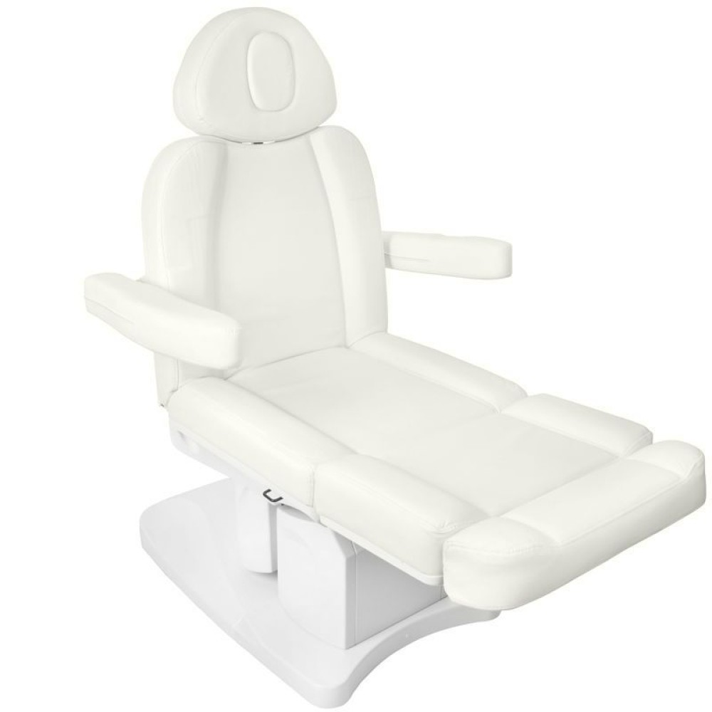 Electric beauty chair Azzurro 708A 4 motors, white (109094)