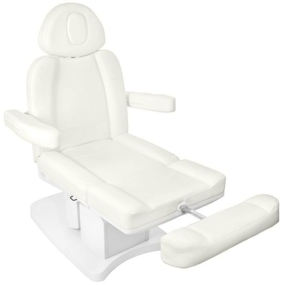 Electric beauty chair Azzurro 708A 4 motors, white (109094)