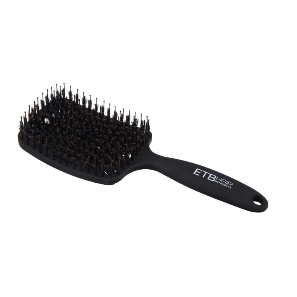 ETB Hair Professional Curved Vented Detangling Brush Large (6426495873406)