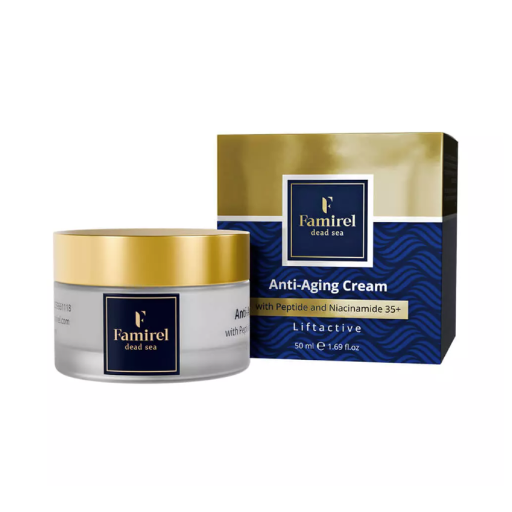 FAMIREL Anti-Aging Day Cream Liftactive with Peptides & Niacinamide, 50ml (7290114084932)