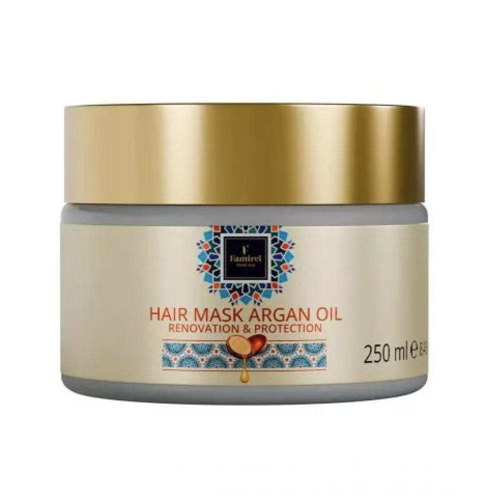 FAMIREL Hair Mask Argan Oil Renovation & Protection, 250ml (7290114085885)