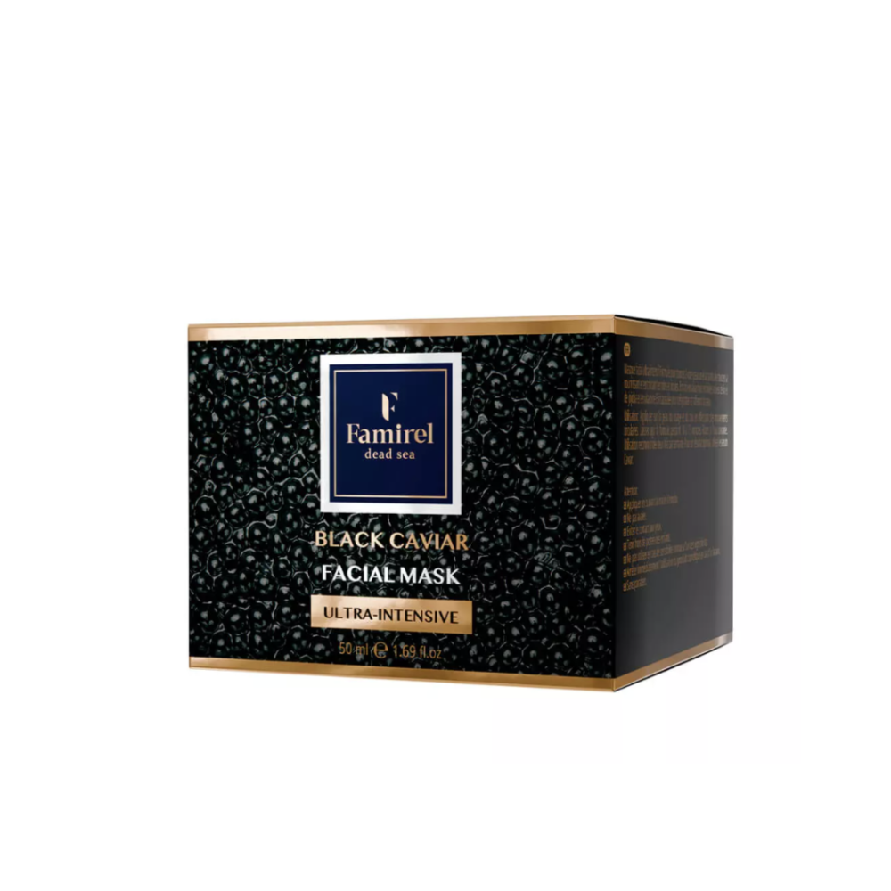 FAMIREL Black Caviar Ultra-Intensive Facial Mask, 50ml (7290114086400)