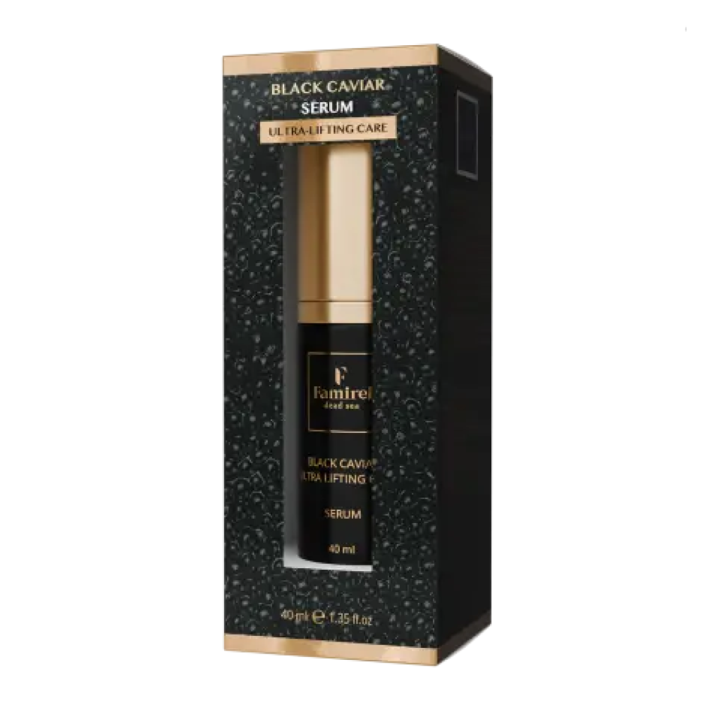 FAMIREL Black Caviar Ultra Lifting Care Serum, 40ml (7290114086417)