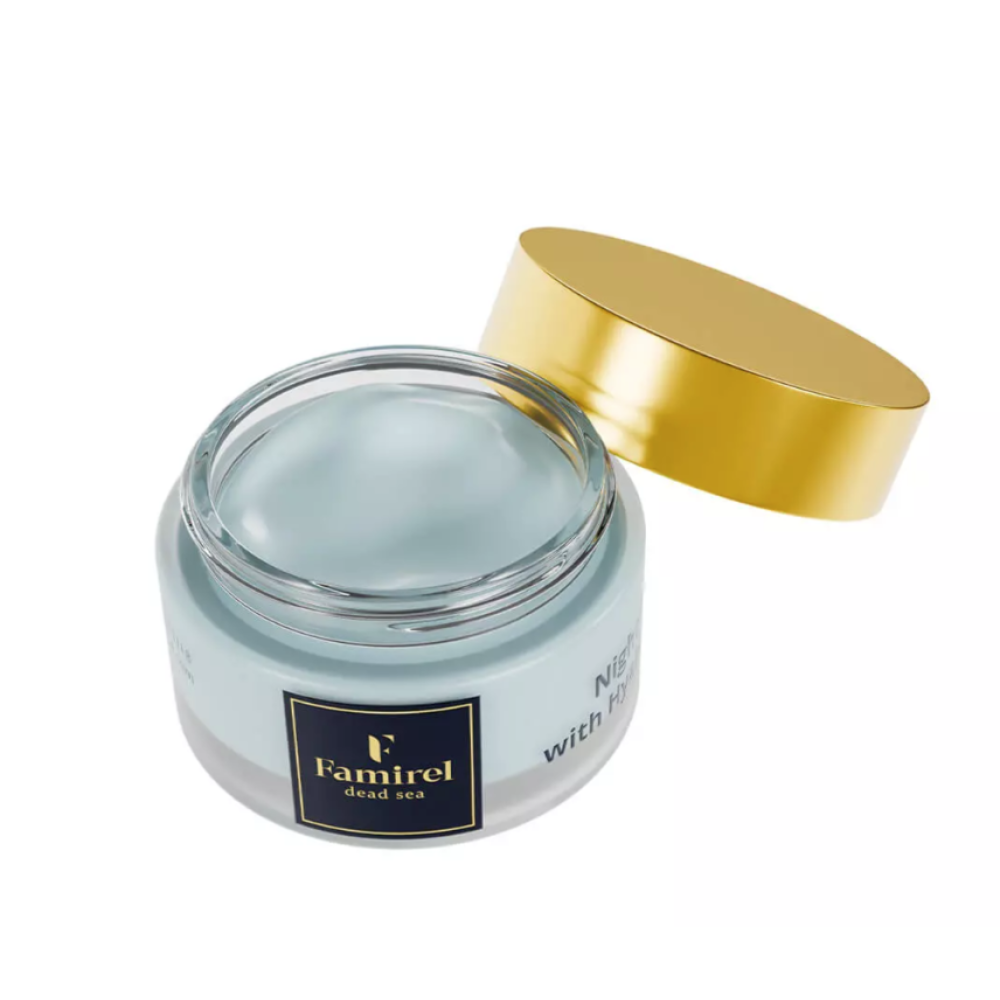 FAMIREL Night Cream Hyaluronic Acid, 50ml (7290114085359)