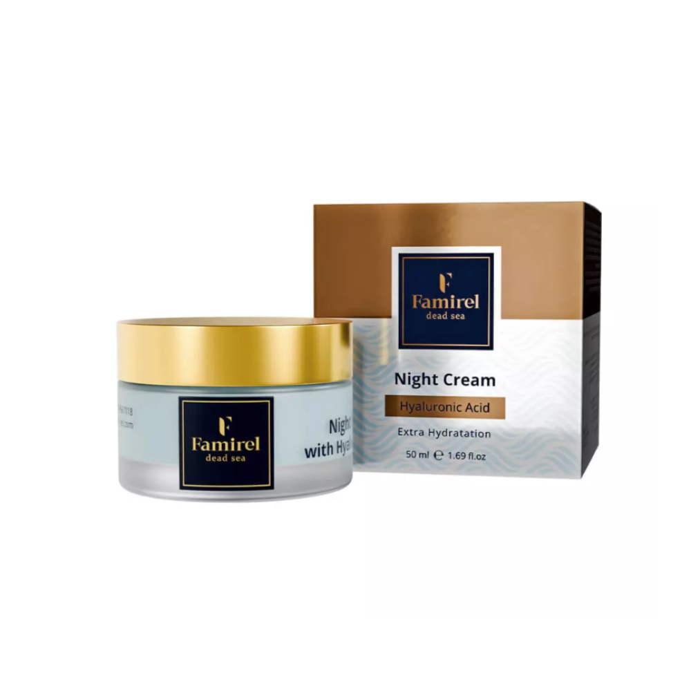 FAMIREL Night Cream Hyaluronic Acid, 50ml (7290114085359)