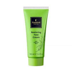 FAMIREL Restoring foot cream with Dead Sea mud, 100ml