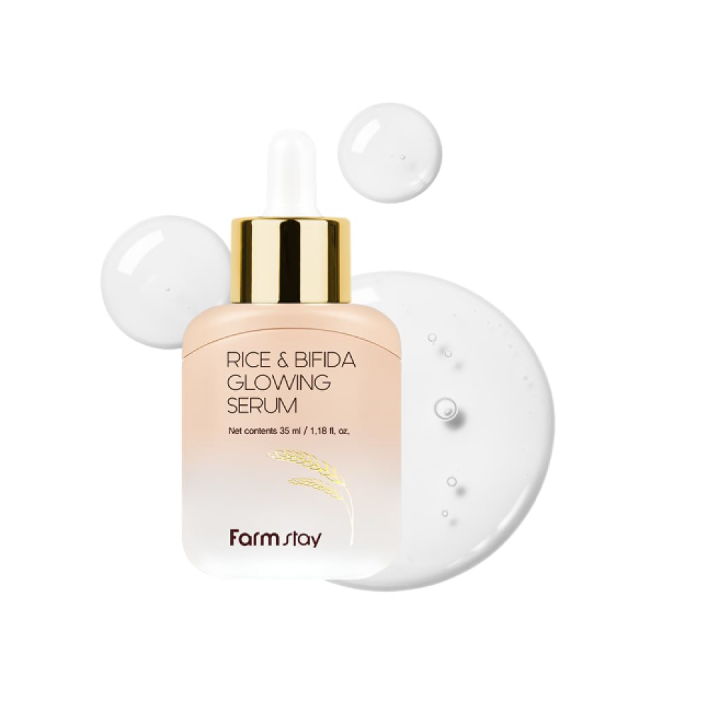 FarmStay Rice&Bifida Glowing serum, 35ml (805036)