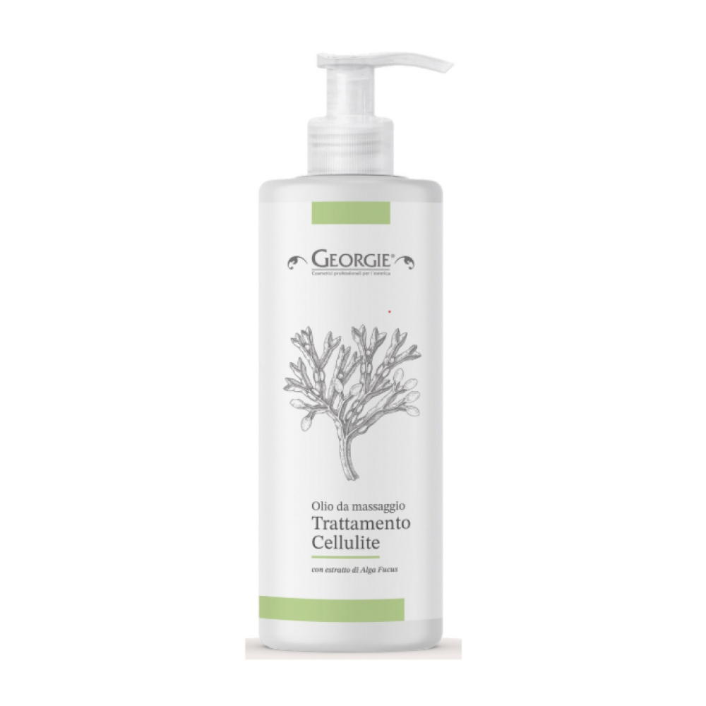 GEORGIE Anti-cellulite procedures massage oil, Fucus algae extract, 500ml (C 4504)