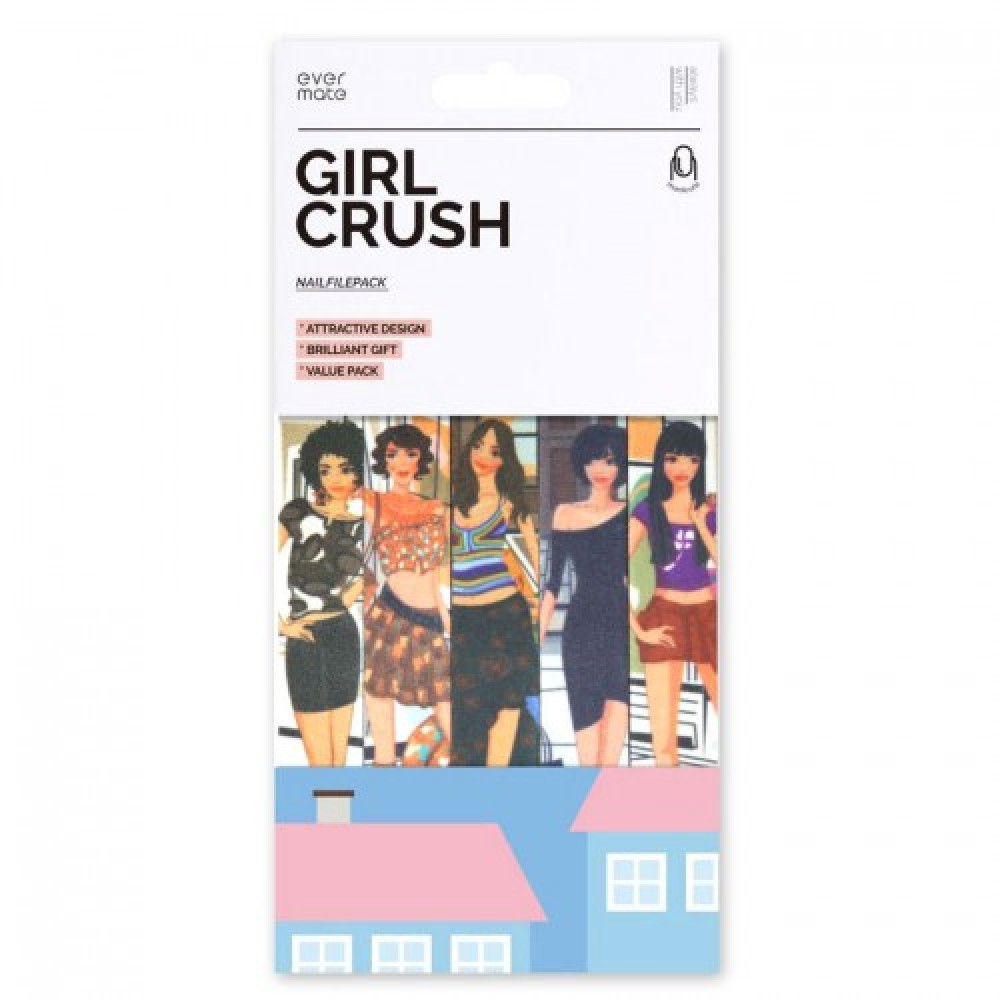 Nagu smilšpapīra vīlītes MAXMATE EVERMATE GIRL CRUSH, komplekts-5 gab. (PA070236)