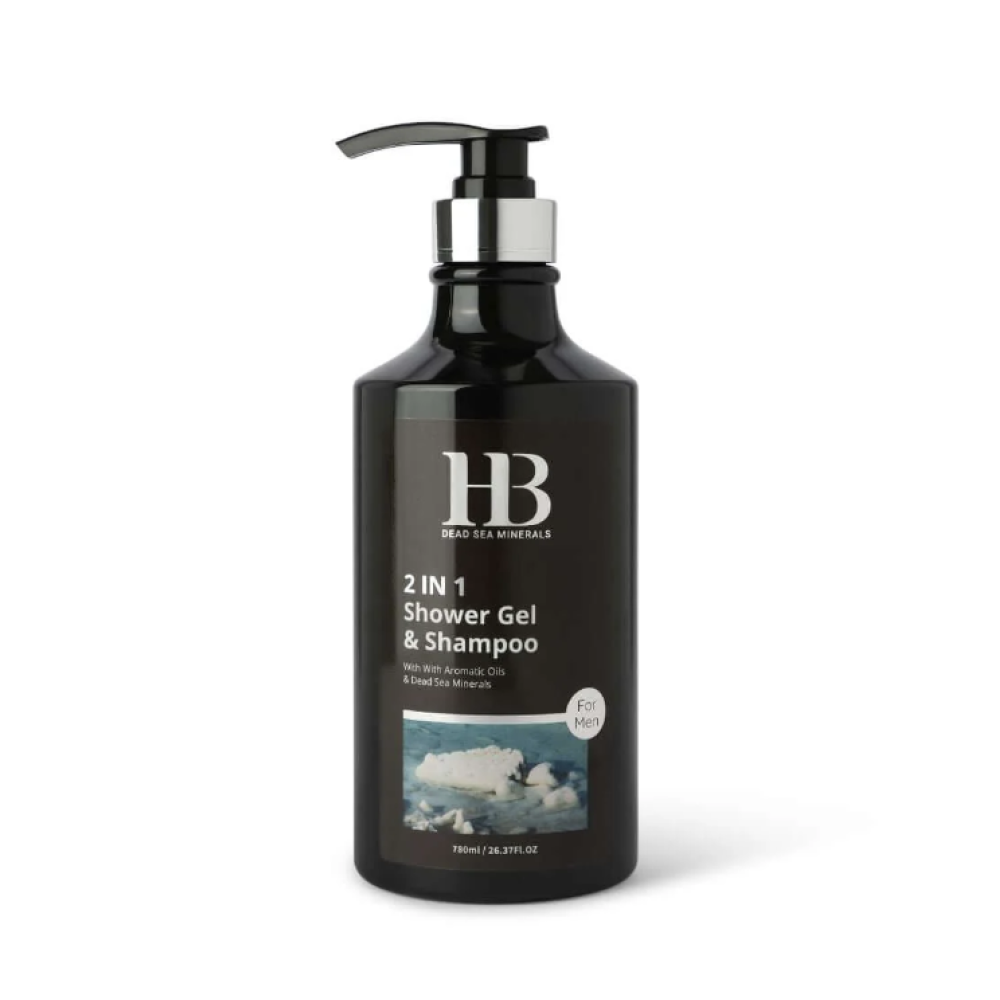HEALTH&BEAUTY Shower Gel & Shampoo For Men, 780ml (H&B00092)