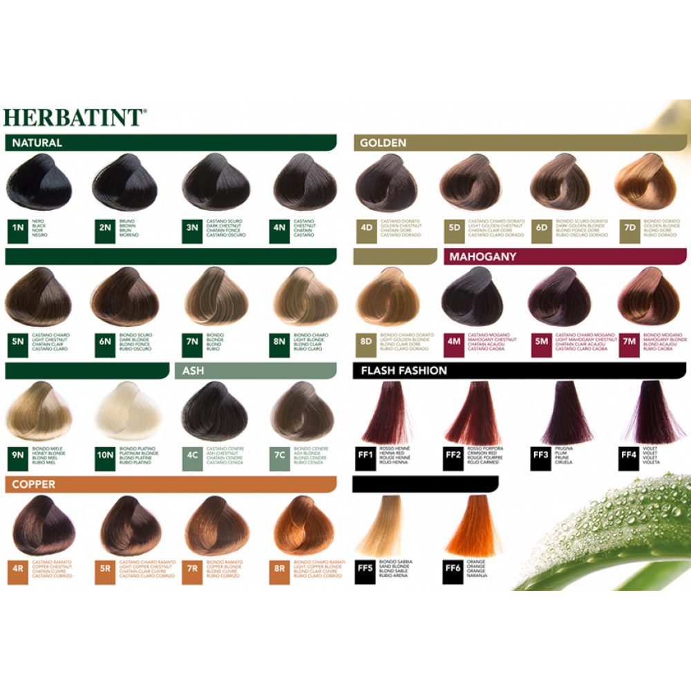 HERBATINT VEGETAL COLOR 8R LIGHT COPPER BLONDE (Herbatint8R)