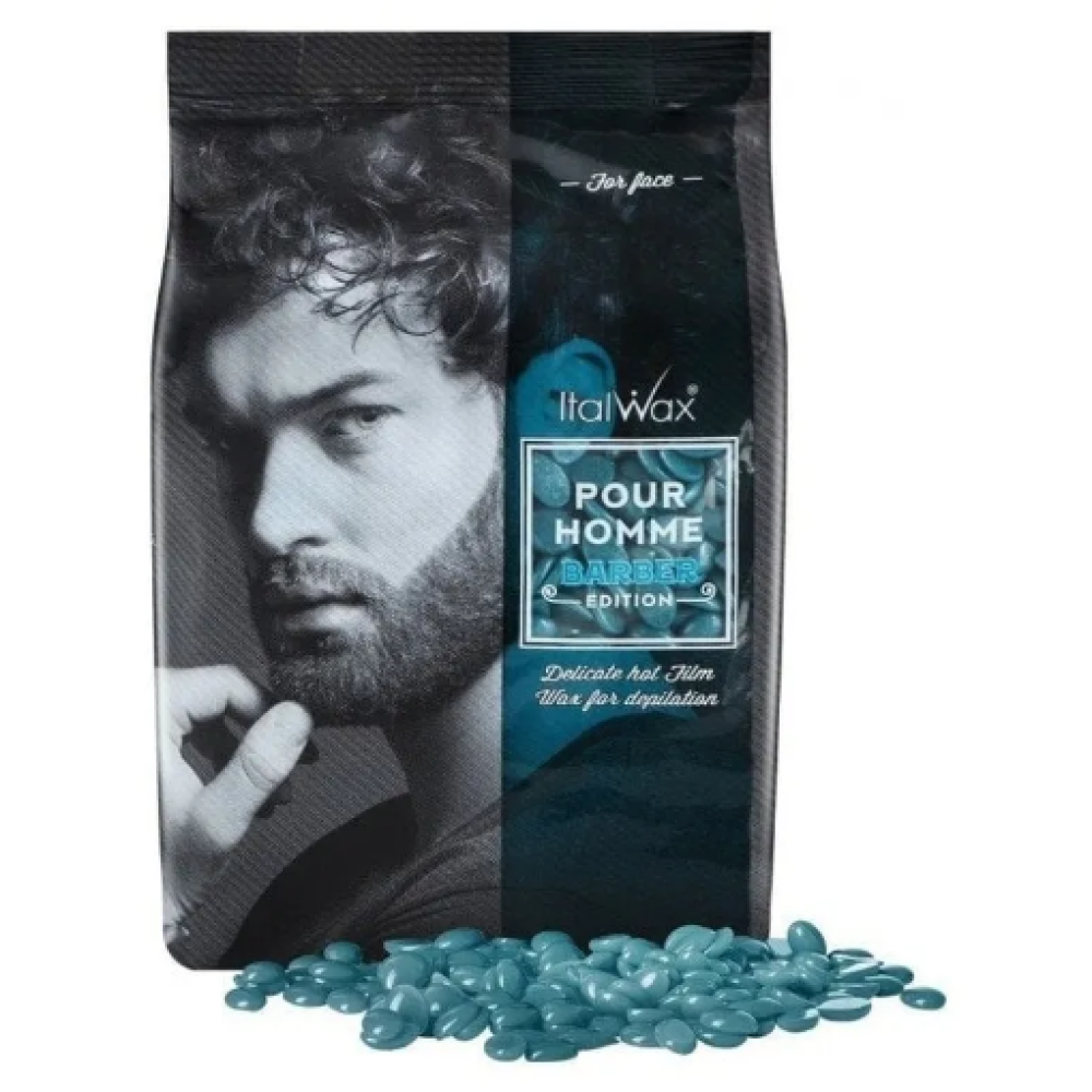 ItalWax Pour Homme BARBER EDITION, 500g (02-0015)
