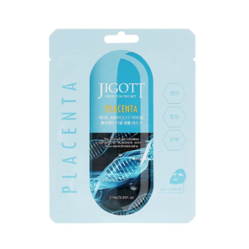 Jigott Placenta Real Ampoule Mask, 27ml (280191-1)