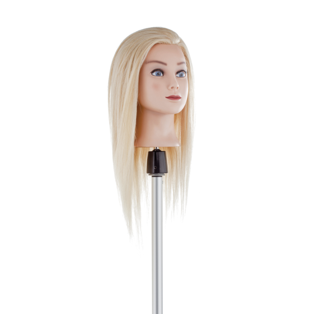 Helga Mannequin Head, Blonde — Natural Hair, 50 cm (400.880)