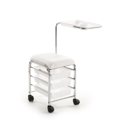 Pedicure equipment trolley with seat MANICURE SERVICE