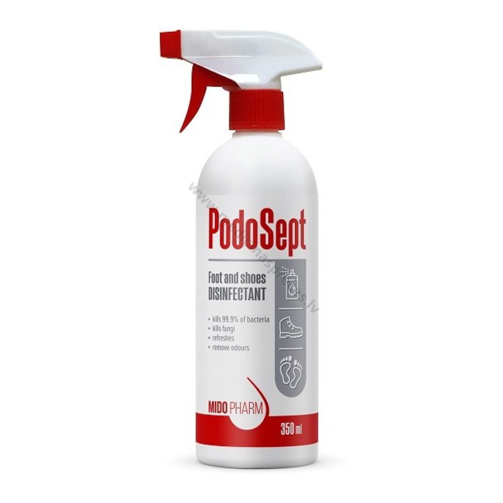 Podo Sept 350ml -  Disinfectant for Feet and Footwear (podosept350)