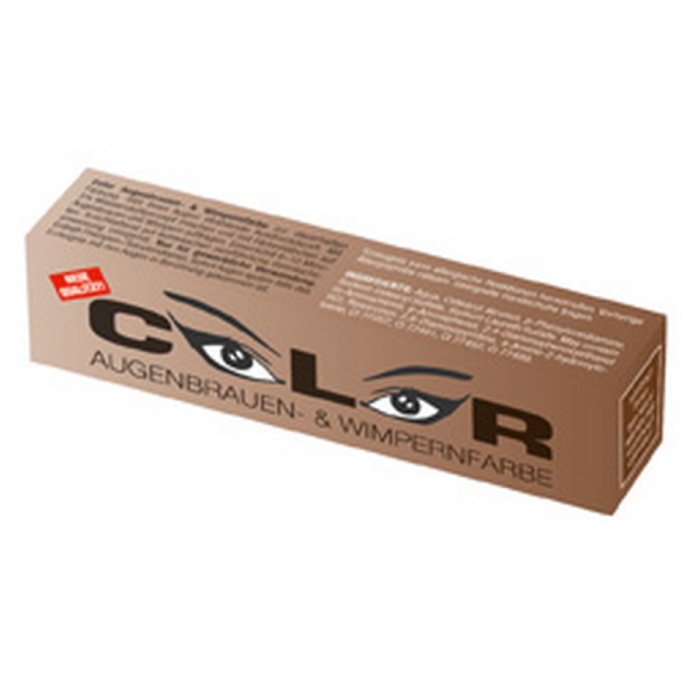 COLOR Eyebrow and eyelash colour NATURAL BROWN (3080935)