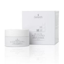 GERARD'S RE-WHITE AGE CONTROL Face fluid, SPF20, 50ml