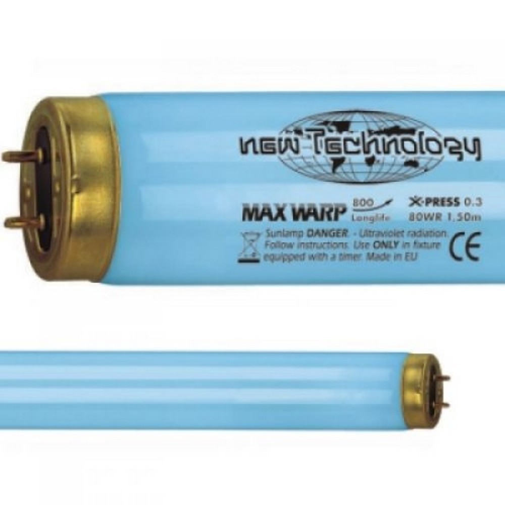 Solārija lampa Max Warp 800 Longlife X-Press 0.3 80W (13246)