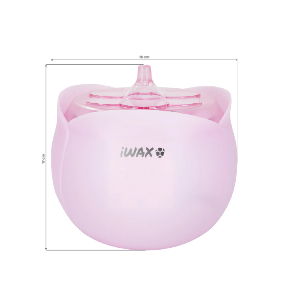 Wax heater iWax Flower 100W, pink (149530)