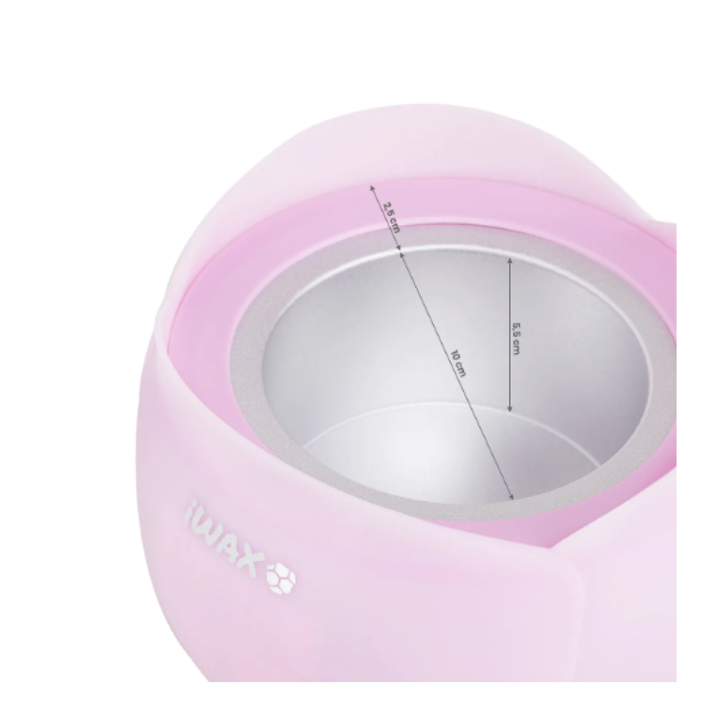Wax heater iWax Flower 100W, pink (149530)