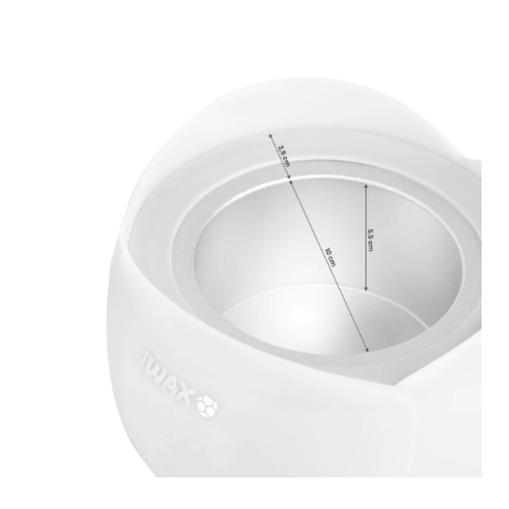 Wax heater iWax Flower 100W, white (149531)