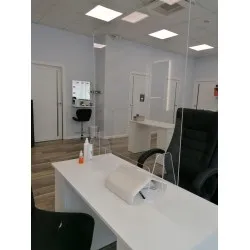 Protective shield for a manicure table