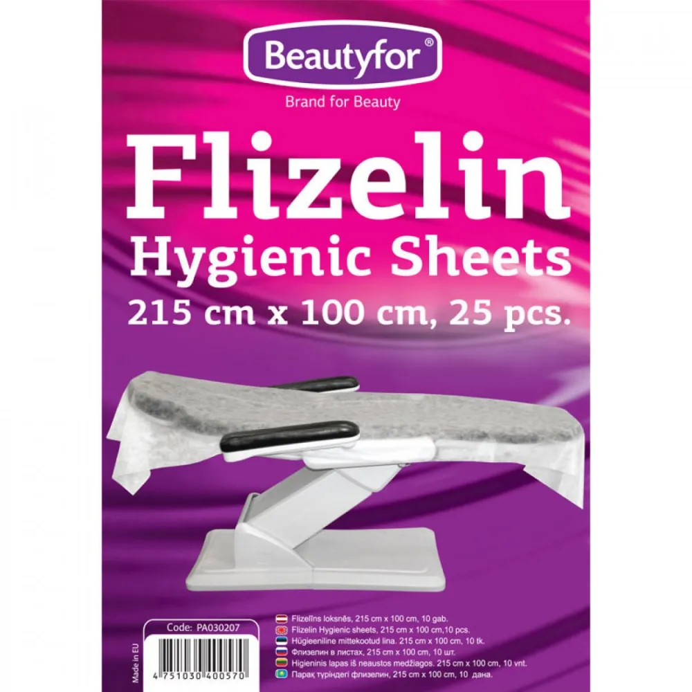 NON-WOVEN HYGIENIC SHEETS 215 X 100 CM PACK OF 25 PCS. (BF10114)