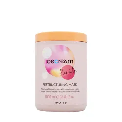 Inebrya Ice Cream Keratin Restructuring Mask, 1000ml