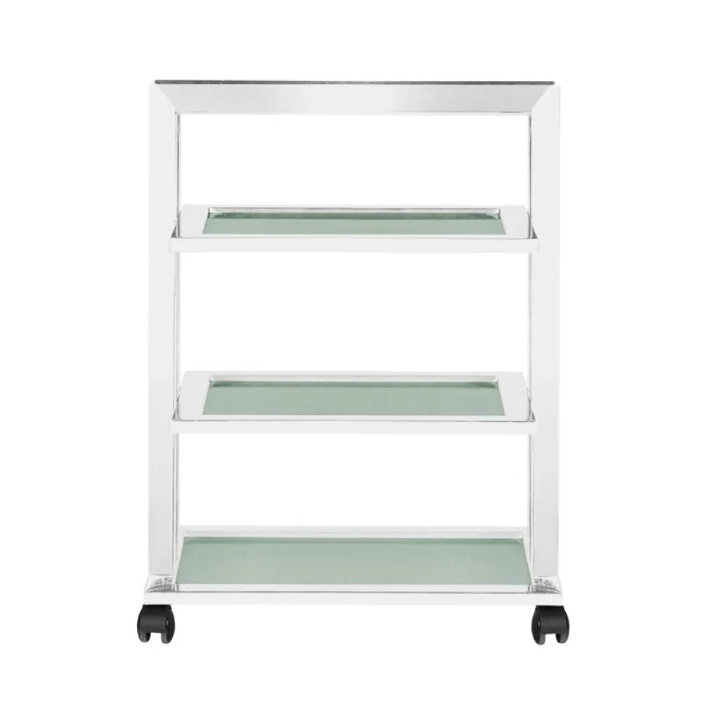 COSMETIC TABLE - BEAUTY SALON TROLLEY 070 WHITE