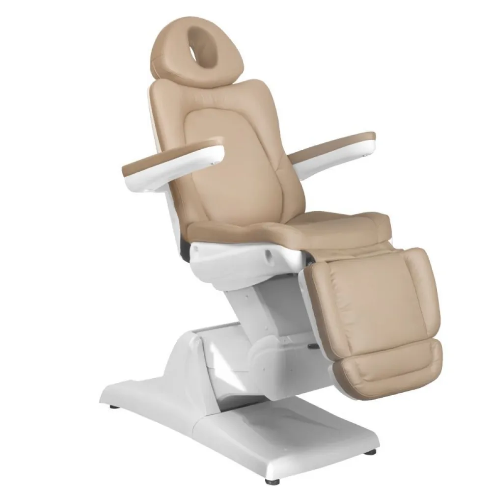 Electric beauty chair Azzurro 870 3 engine, cappuccino