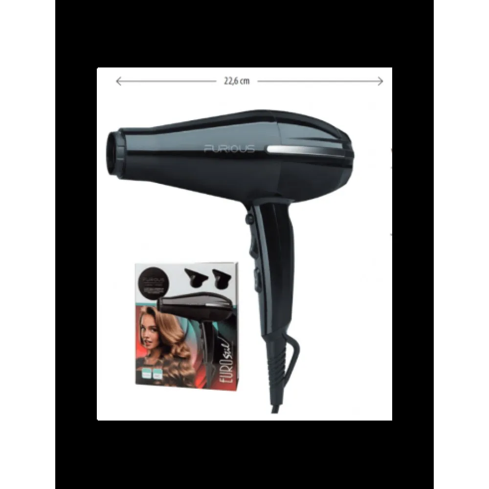 Hair dryer FURIOUS (ions, ceramics, tourmaline), 2200W