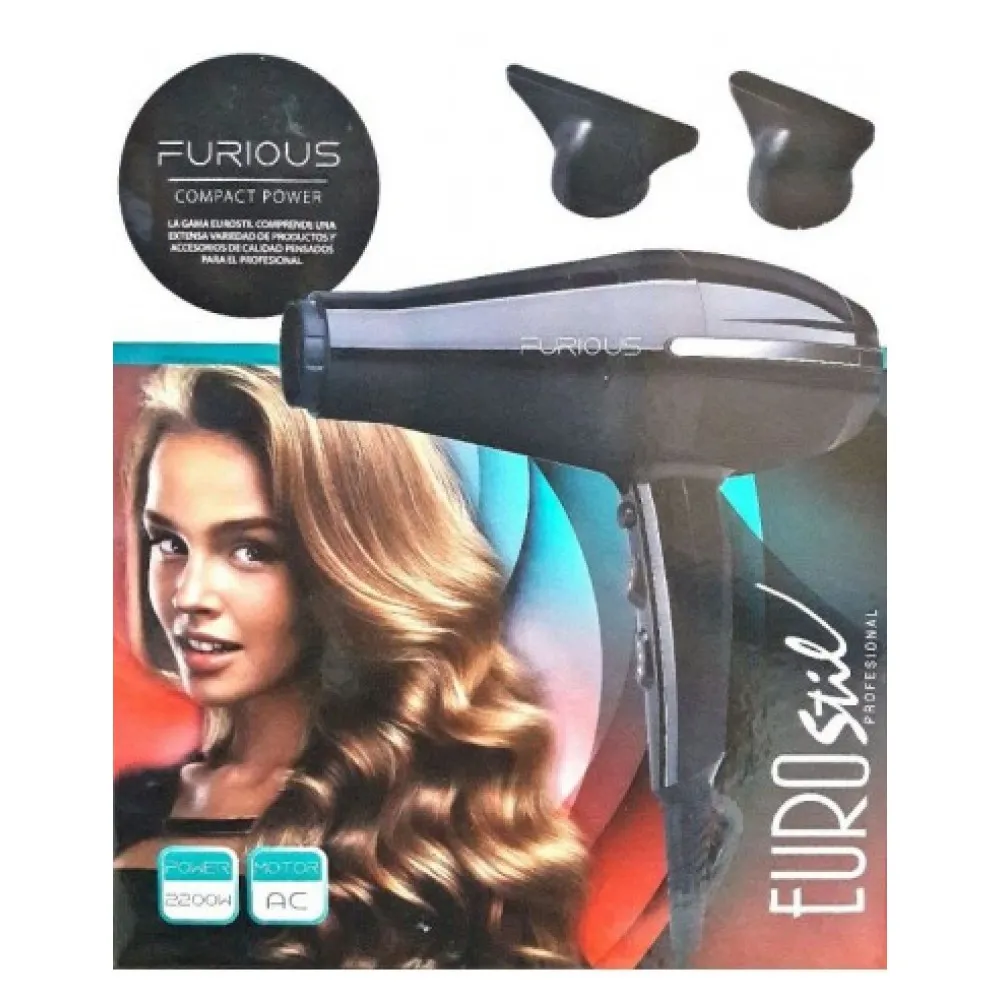 Hair dryer FURIOUS (ions, ceramics, tourmaline), 2200W