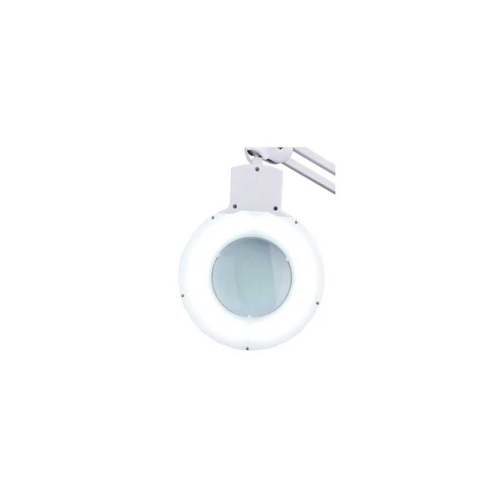 Magnifying lamp with table fixation, LED, 5 diopter