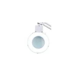 Magnifying lamp with table fixation, LED, 5 diopter