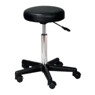 Roller hairdresser stool Gigant black