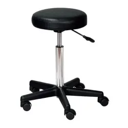 Roller hairdresser stool Gigant black