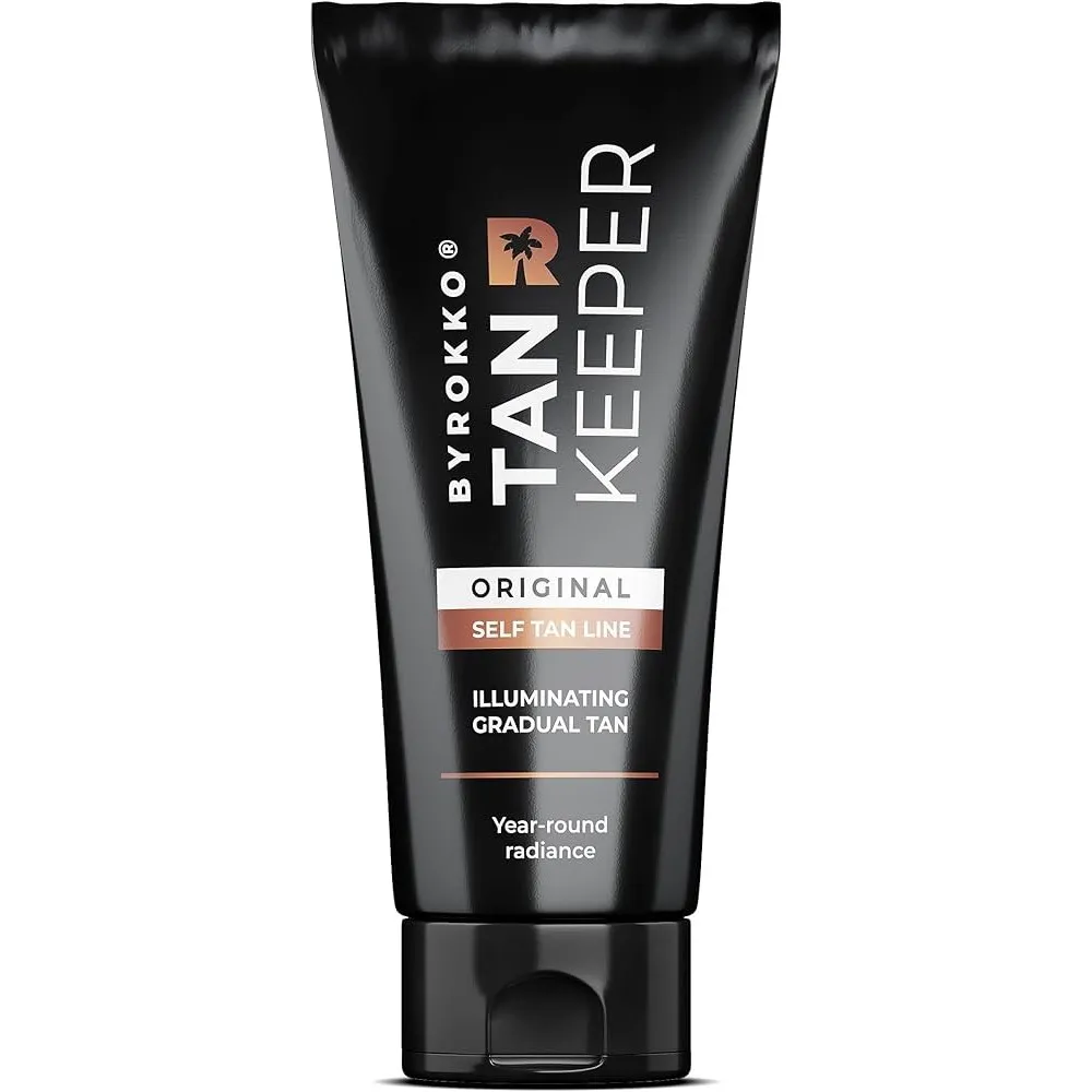BYROKKO Tan Keeper - Everyday gradual tanning moisturizer, 200ml