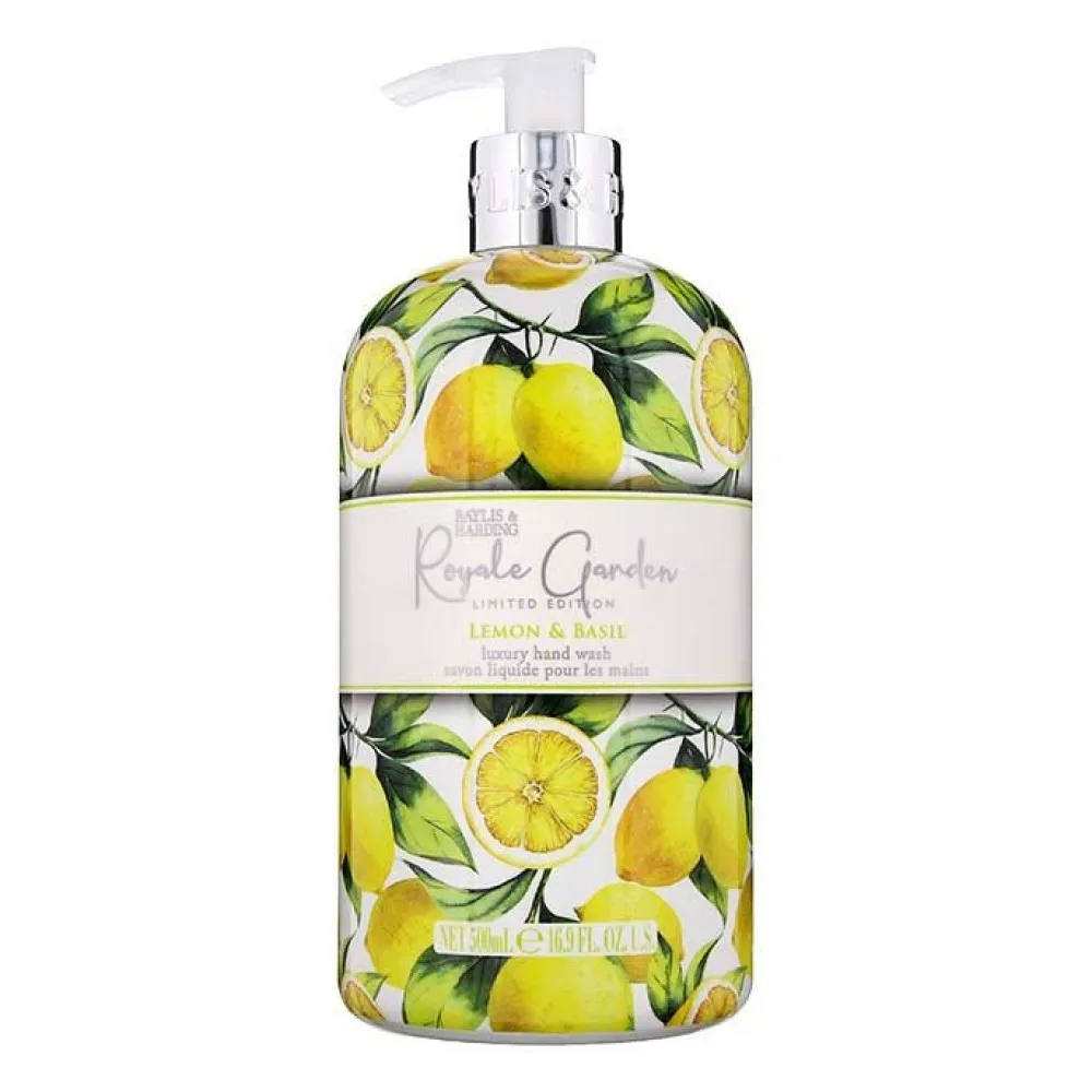 Baylis&Harding Royale Garden Lemon&Basil hand soap, 500ml