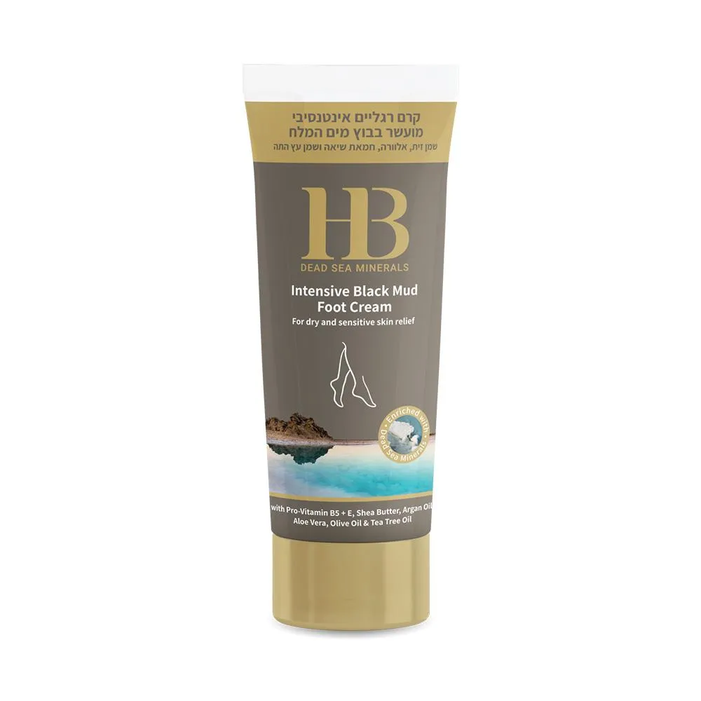 H&B Intensive Black Mud Foot cream, 100ml