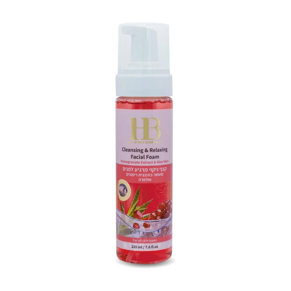 HEALTH&BEAUTY Cleansing&Relaxing Facial Foam Pomegranate extract & Aloe Vera, 225ml