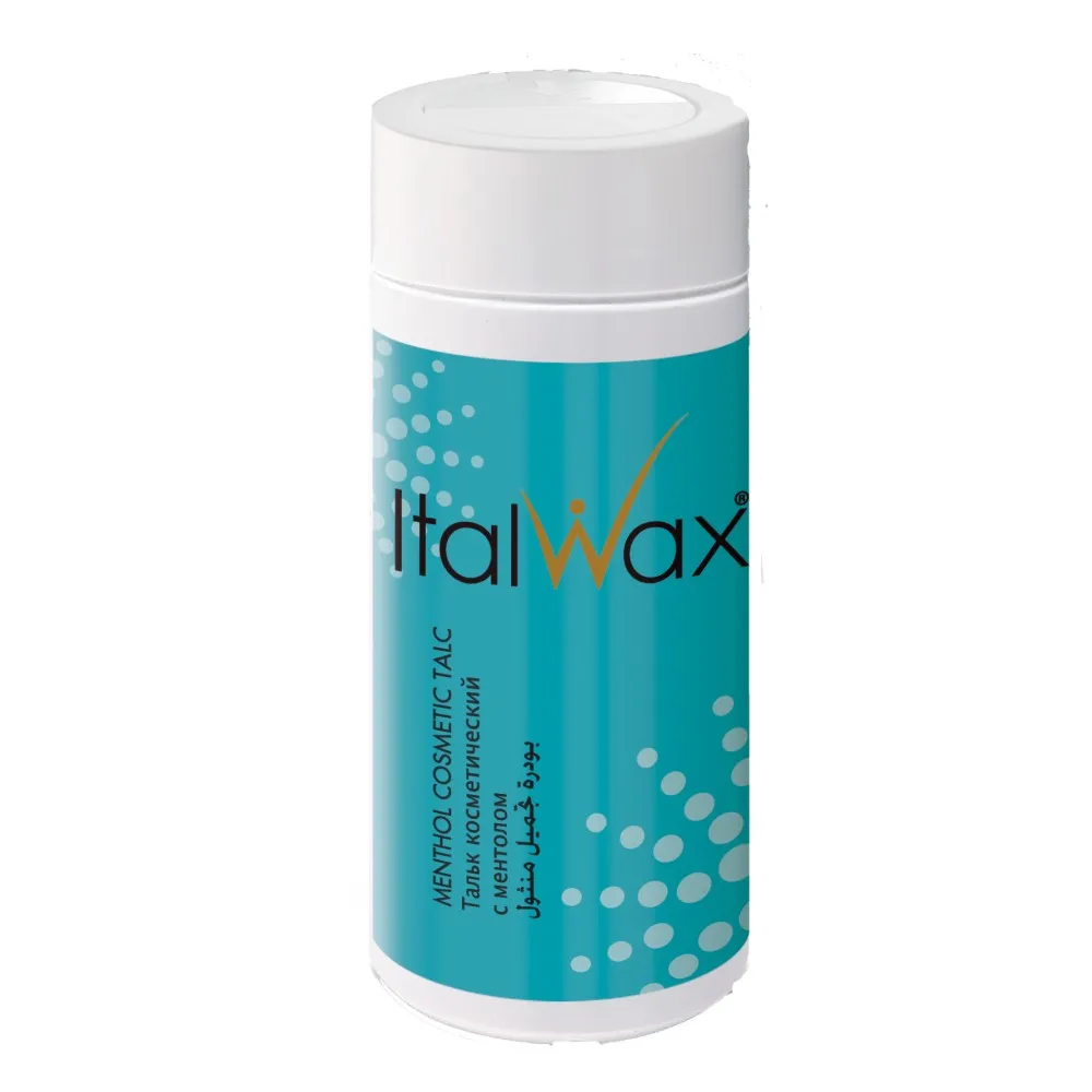 ItalWax Menthol Cosmetic Talc, 50g.