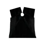 Comair Hairdressing Cape Plastique black 110 x 140 cm