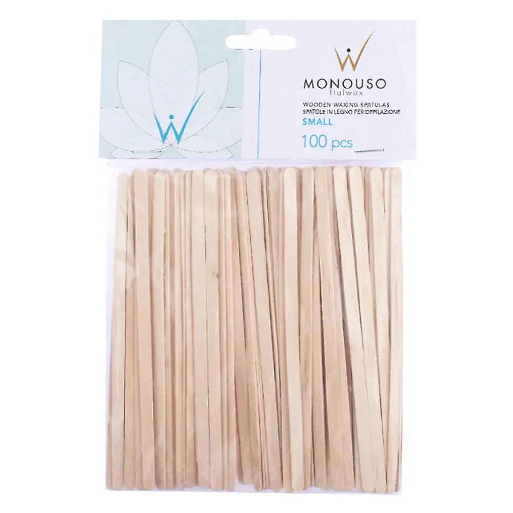 ItalWax koka špāteles, mazās, 100gab.