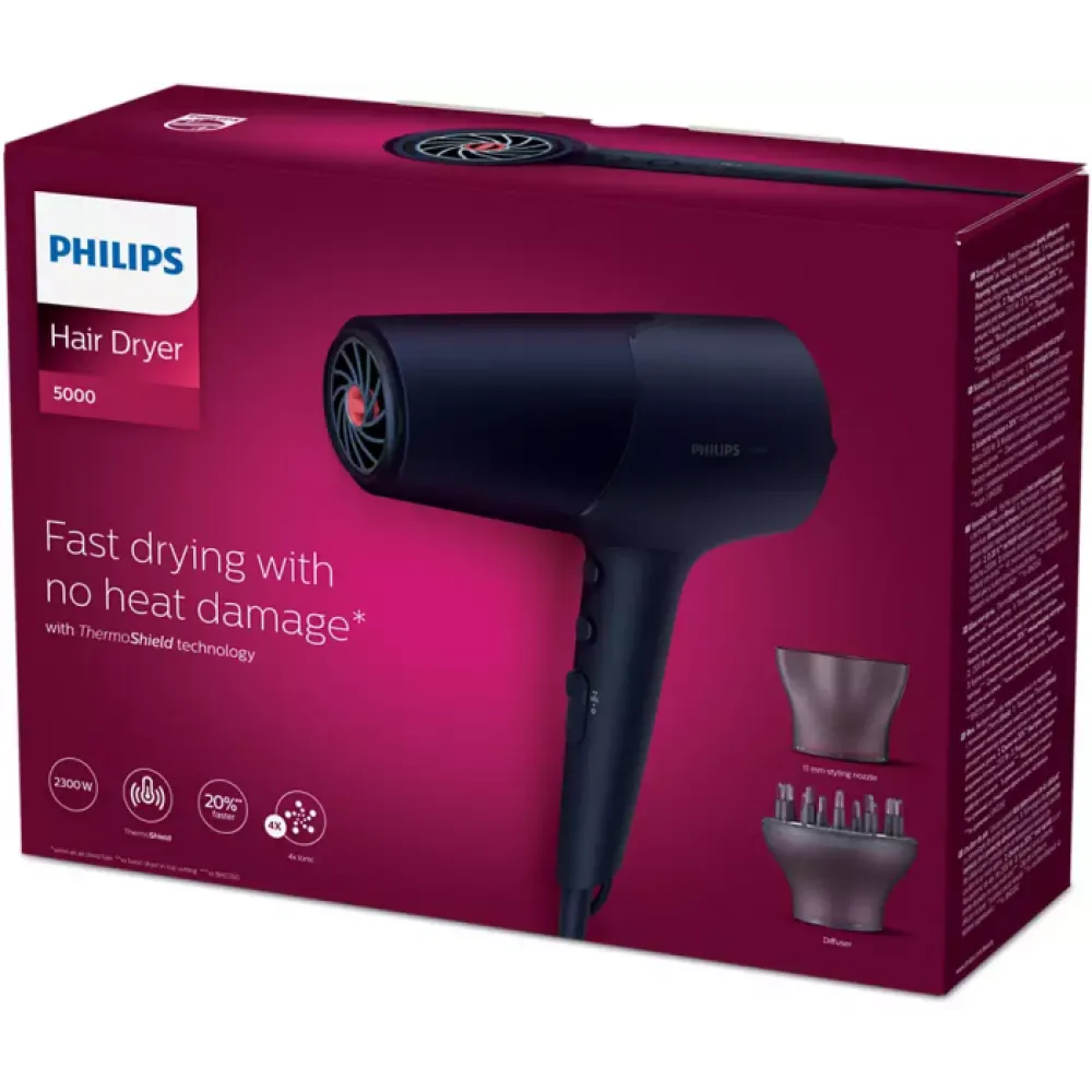 Hair dryer PHILIPS BHD510/00, 2300W