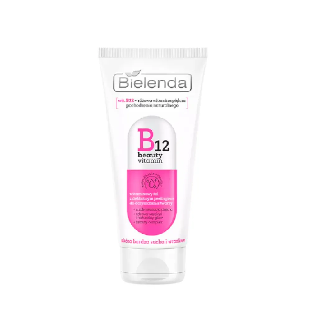 Bielenda B12 BEAUTY VITAMIN Face gel with peeling effect, 150ml