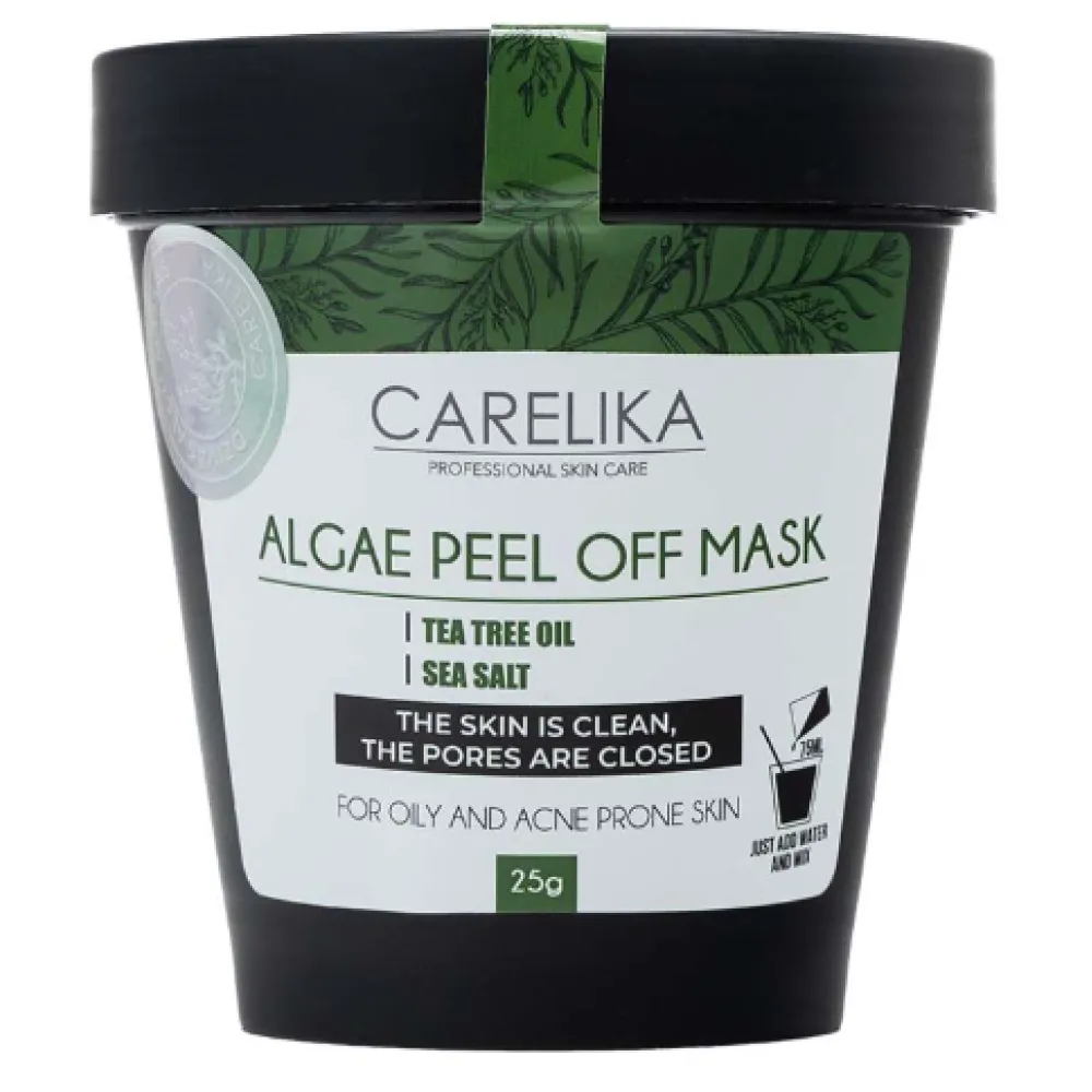 CARELIKA Algea Peel Off Mask Tea Tree Oil, 25gr.