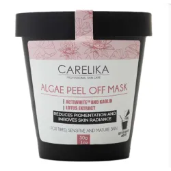 CARELIKA Algea Peel Off Mask Actiwhite and Lotus Extract, 30gr.